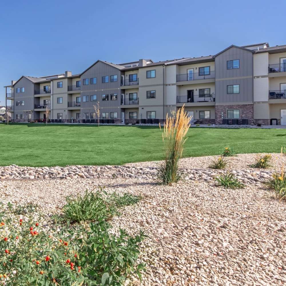 Exterior view of the community at InterUrban 2.0 in Billings, Montana