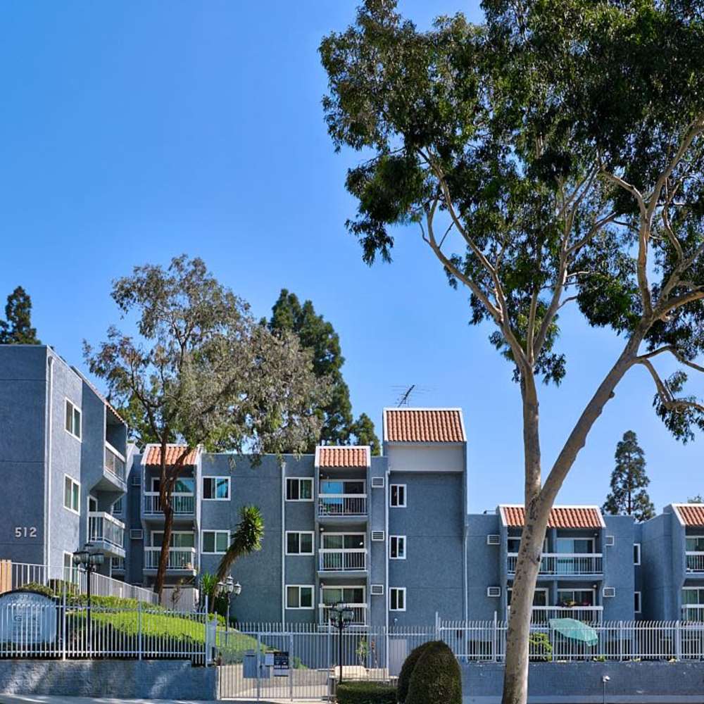 Apartment view at Carondelet in Los Angeles. CA