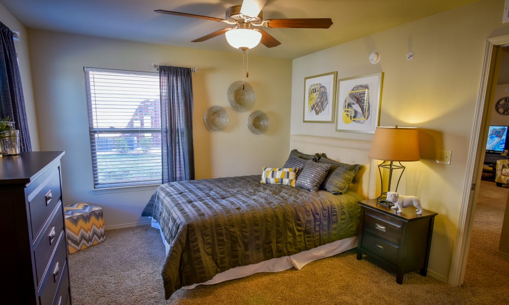 Bedroom at The Icon at Lubbock in Lubbock, Texas