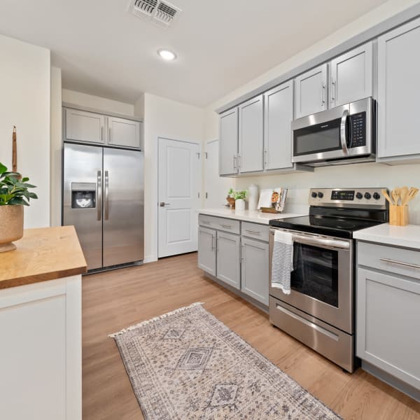 Luxurious kitchen at Ironwood Homes at River Run in Avondale, Arizona