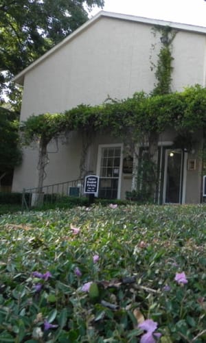 Exterior of the office at Highlands of Duncanville in Duncanville, Texas