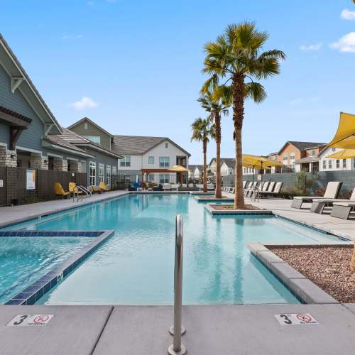 Swimming pool at The Plaza Taos in Chandler, Arizona