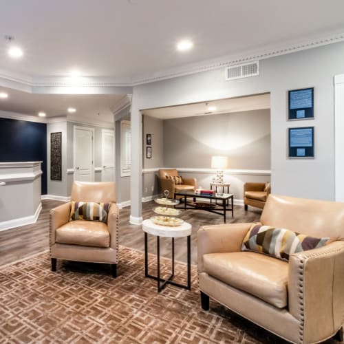 Clubhouse interior at Marquis Midtown West in Atlanta, Georgia