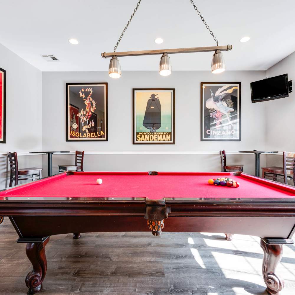 Community clubhouse at The Boulders At Katy Trail in Saint Charles. MO