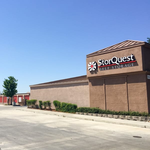 Exterior of StorQuest Self Storage in Stockton, California