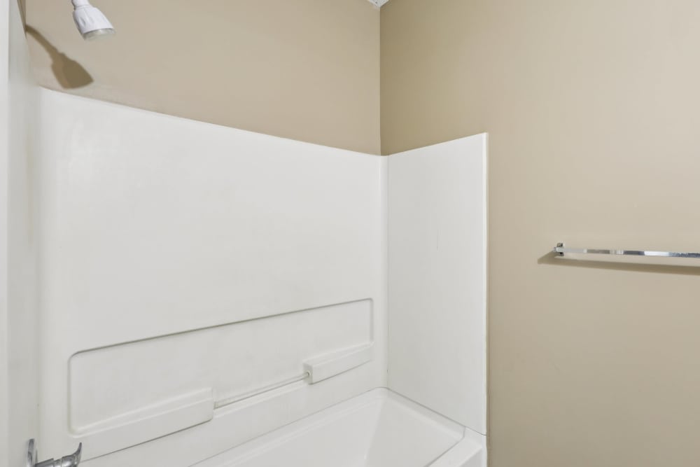 Bathroom with standard bathtub at Camden Park in Canton, Mississippi