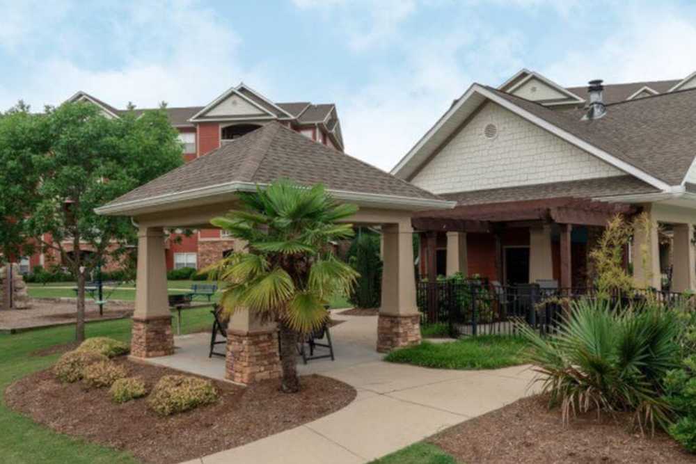 Leasing office with clubhouse amenities at  River Falls in Duncan, South Carolina