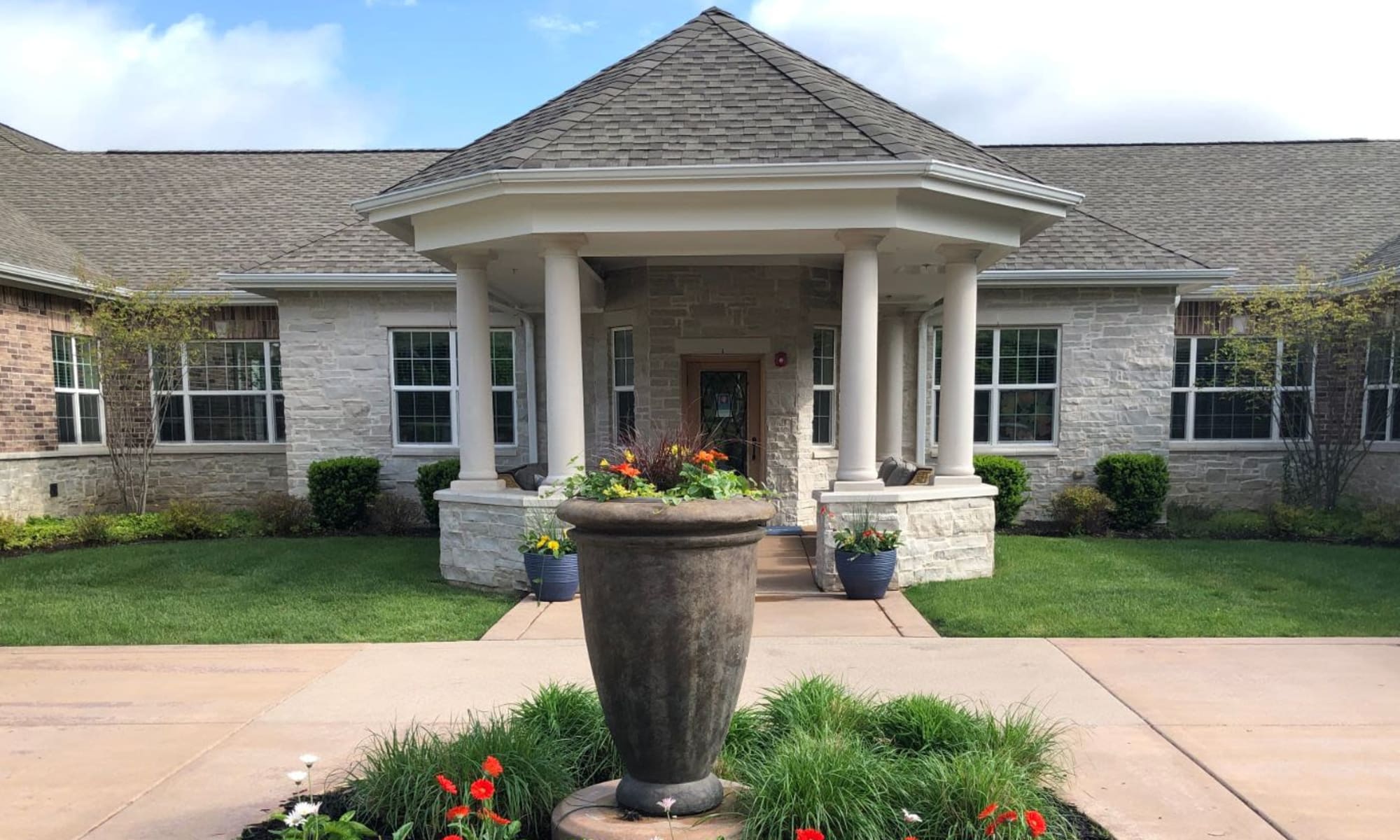 Senior living at Churchill Place Memory Care in Glen Ellyn, Illinois