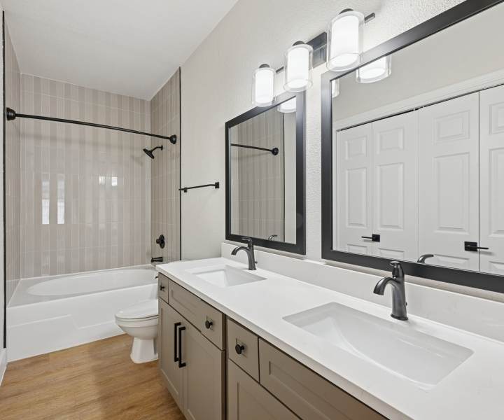 Bathroom at Barnett in Houston, Texas  