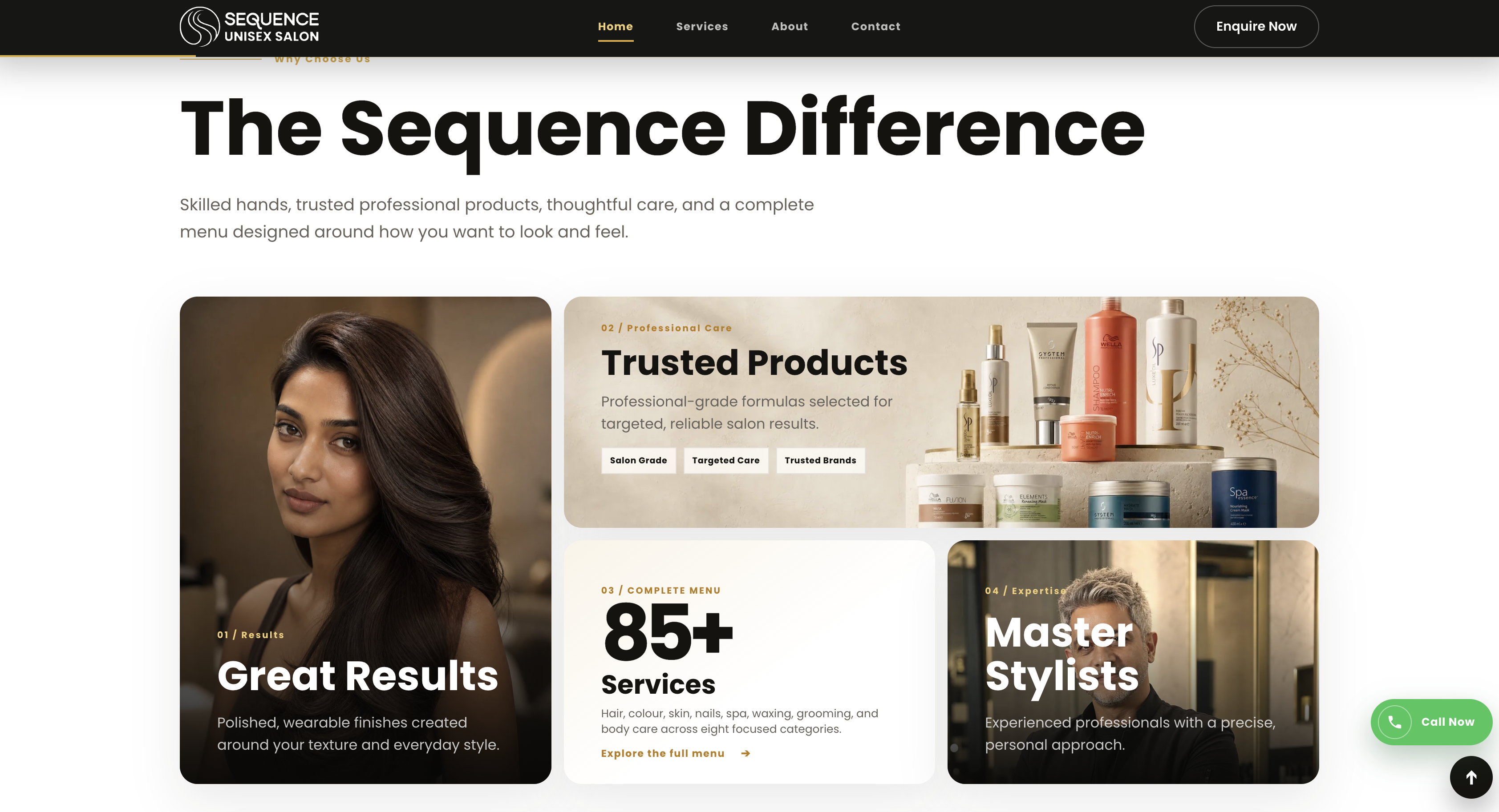 Sequence Unisex Salon