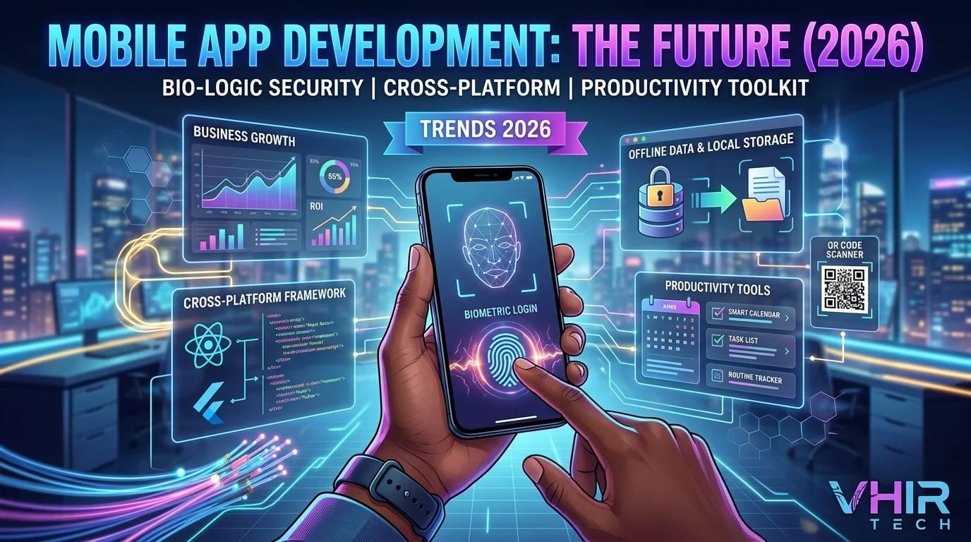 The Future of Mobile App Development in 2026: Key Trends for Business Growth | ২০২৬ সালে মোবাইল অ্যাপ ডেভেলপমেন্টের ভবিষ্যৎ