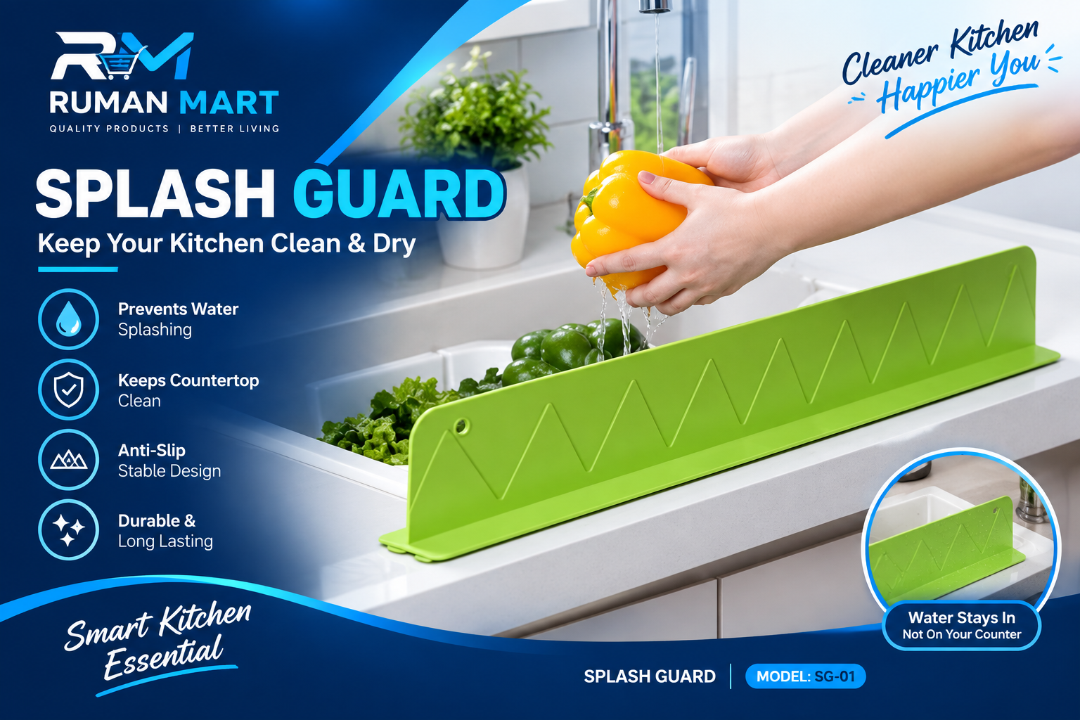 Sink Splash Guard