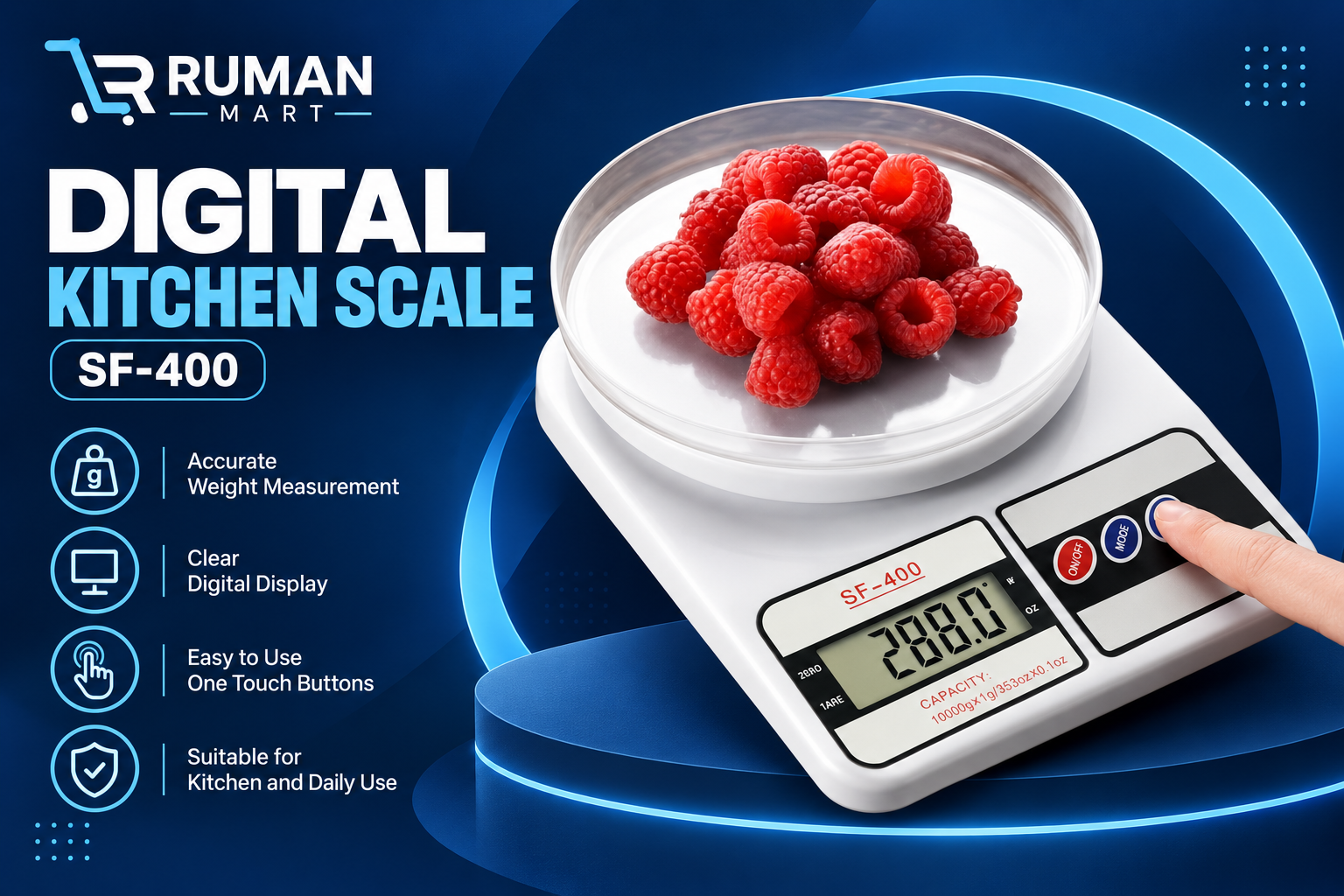 Digital Kitchen Scale SF 400