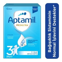 Aptamil 3 Devam Sütü 9-12 Ay 250 g