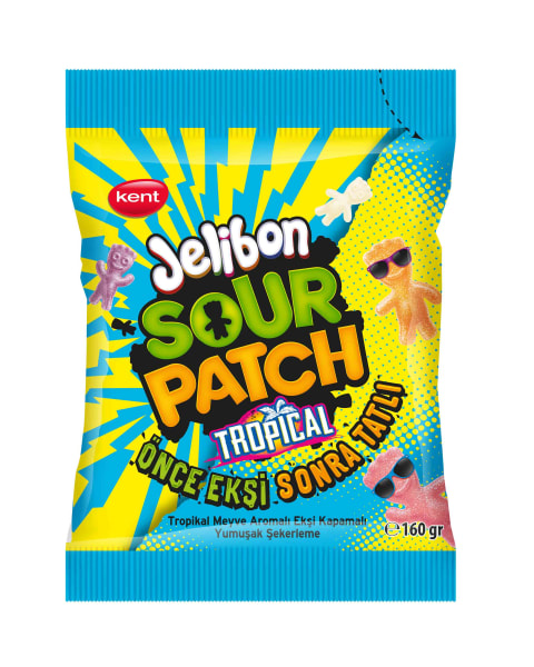 Jelibon Sour Patch Tropikal 160 g