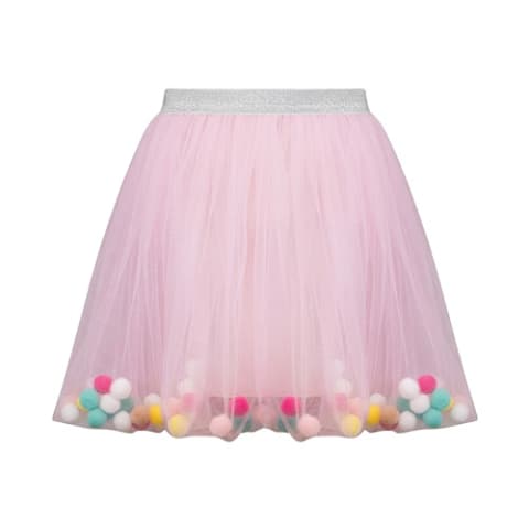 Pixy Love Ponponlu Tütü Etek Pembe 7-8 Yaş