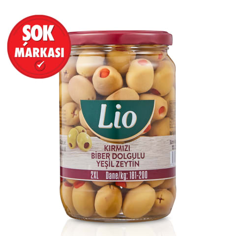 Lio Biberli Yeşil Zeytin(181-200) 400 g