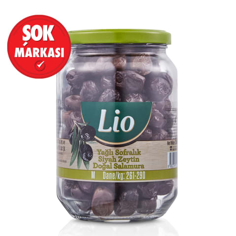 Lio Salamura Siyah Zeytin (261-290) 500 g