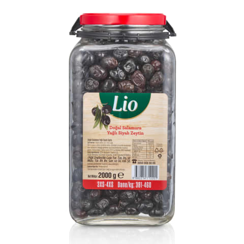 Lio Salamura Siyah Zeytin (381-460) 2 Kg