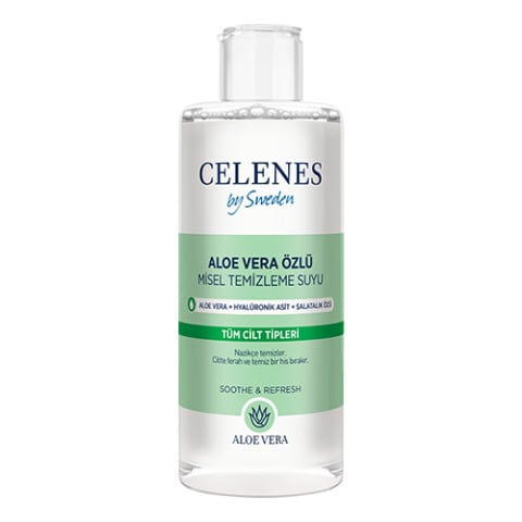 Celenes Aloe Vera Özlü Temizleme Suyu 200 Ml