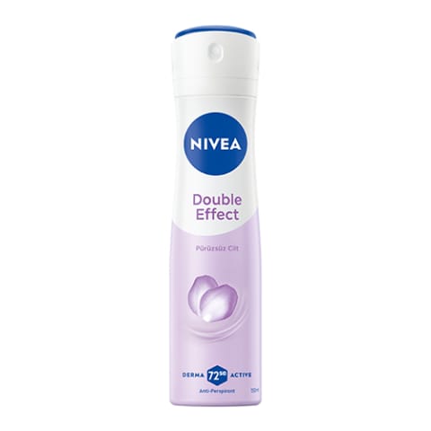 Nivea Kadın Sprey Deodorant Double Effect Mor Düşler 150 ml