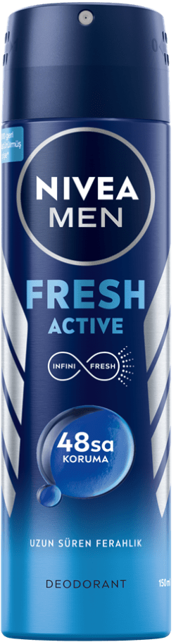 Nivea Men Erkek Sprey Deodorant Fresh Active 150 ml