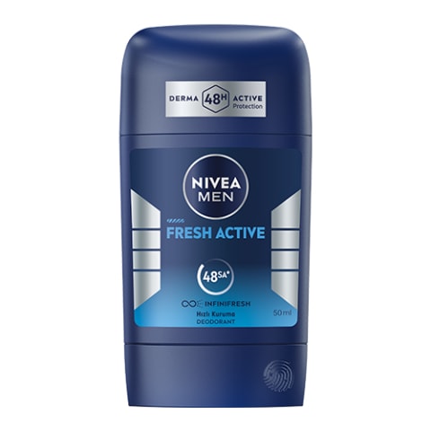 Nivea Men Fresh Active Erkek Stick Deodorant Stick 50 ml