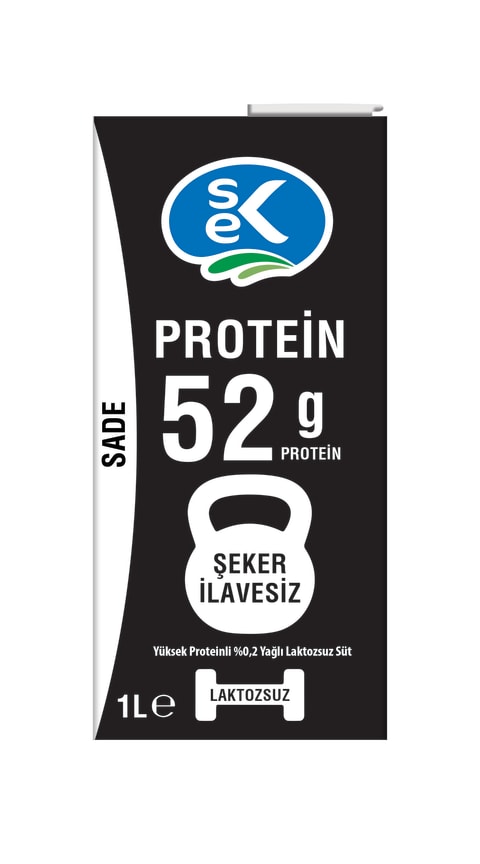 Sek Protein Laktozsuz Süt 1 L