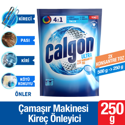 Calgon Ultra Konsantre Kireç Önleyici 250 G.