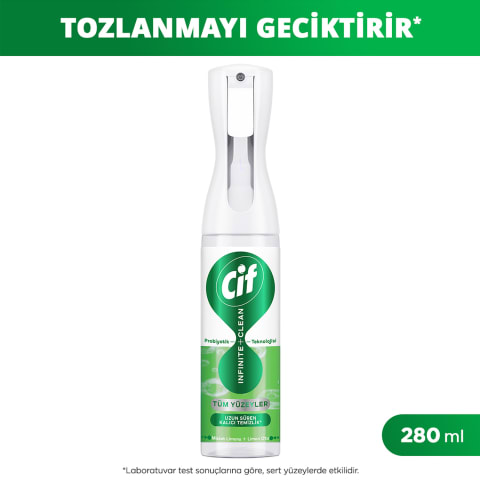Cif Infinite+Clean Misket Limonu/Limon Otu 280 Ml