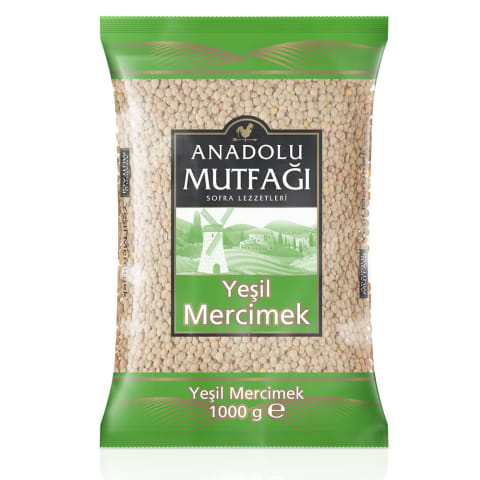 Anadolu Mutfağı Yeşil Mercimek 1 kg