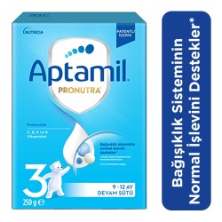 Aptamil 3 Devam Sütü 9-12 Ay 250 g