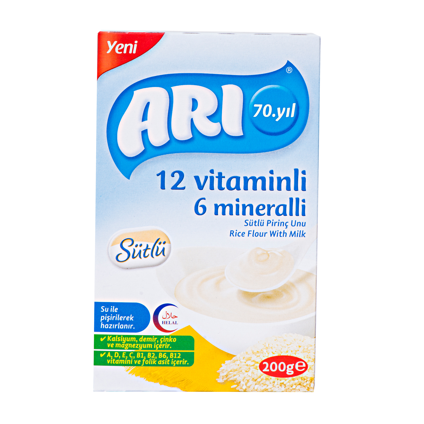 Arı Sütlü Pirinç Unu 200 g