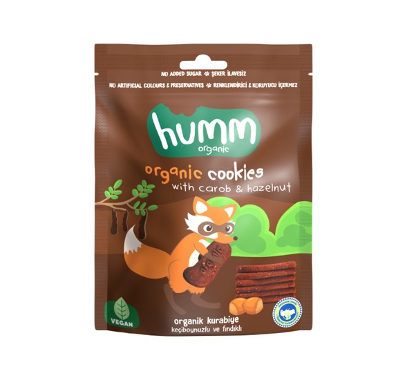 Humm Organik Vegan Keçiboynuzlu Fındıklı Kurabiye