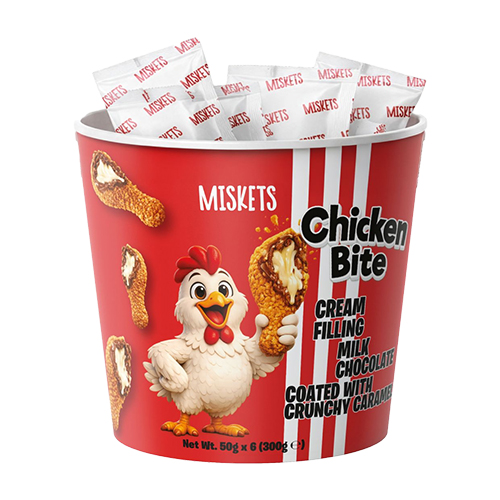 Mıskets Tavuk Budu Şekilli Çikolata Kova 300 g