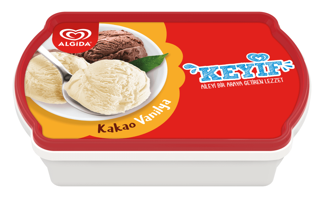 Algida Keyif Kakao Vanilya 750 ml