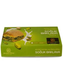 Baldan Tatlı Antep Fıstıklı Soğuk Baklava 400 g