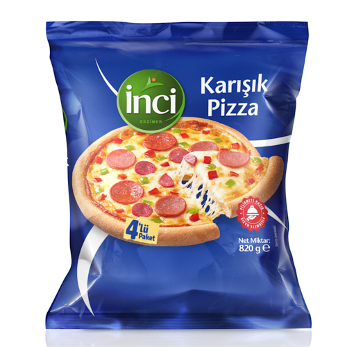 İnci Karışık Pizza 820 g