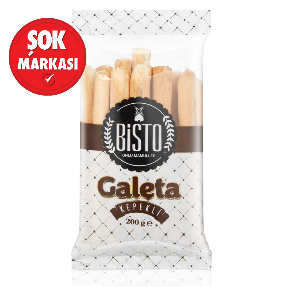 Bisto Kepekli Galeta 200 g