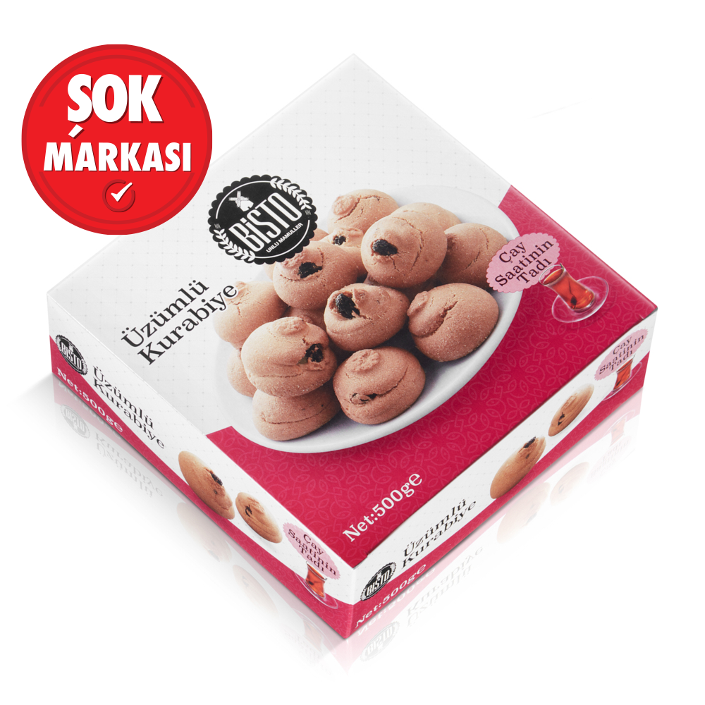 Bisto Üzümlü Kurabiye 500 g