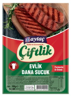 Aytaç Çiftlik Dana Evlik Sucuk 300 g