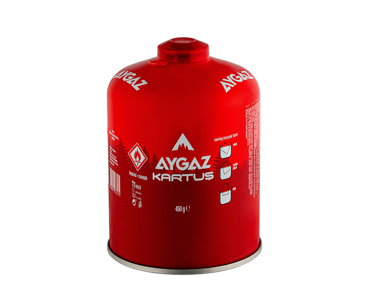 Aygaz Kartuş 450g Lindal/Vidalı Bağlantı