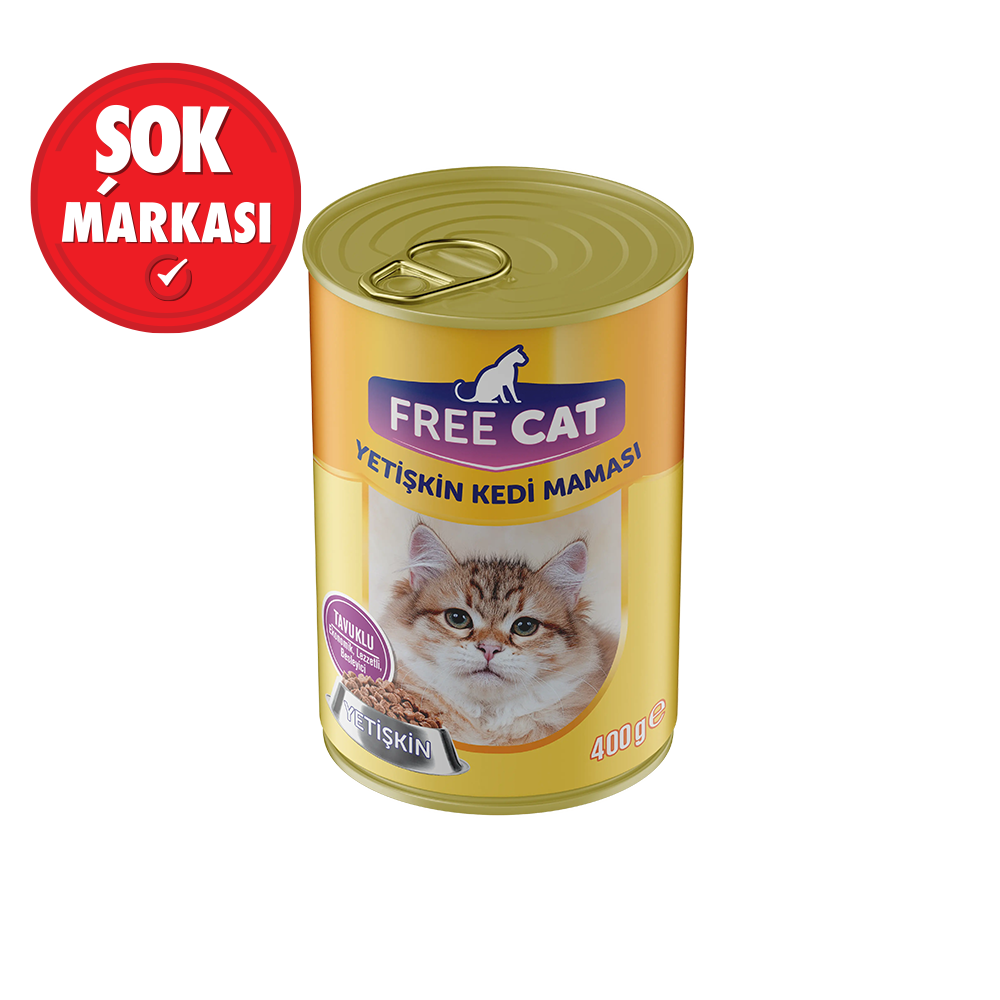 Free Cat Tavuklu Kedi Maması 400 g