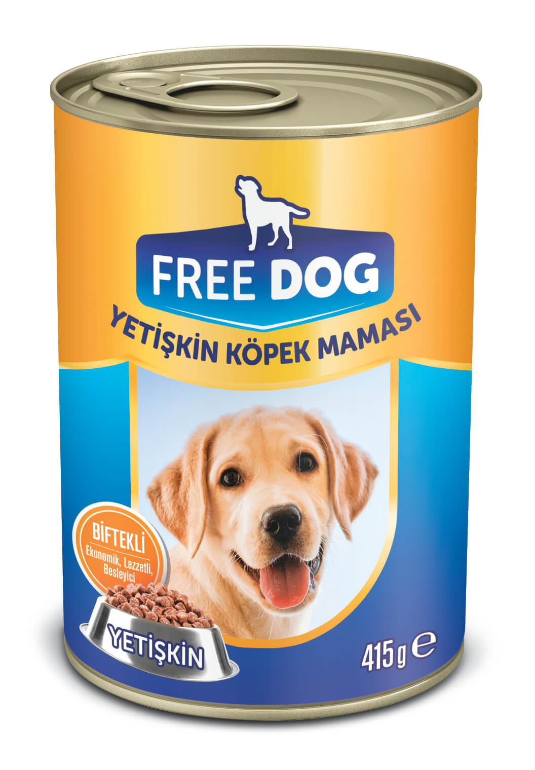 Free Dog Köpek Maması Biftekli Yetişkin 415 g