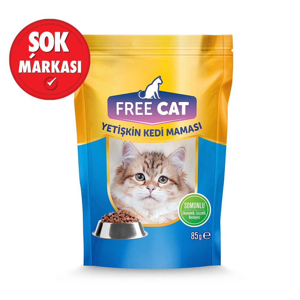 Freecat Somonlu Kedi Maması 85 g