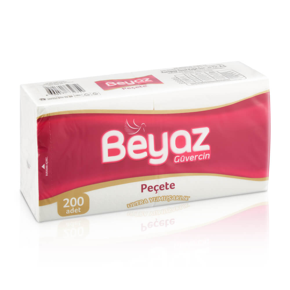 Beyaz Güvercin Peçete 200 Yaprak