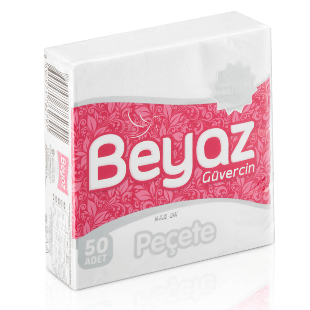 Beyaz Güvercin Premium Peçete 50'li