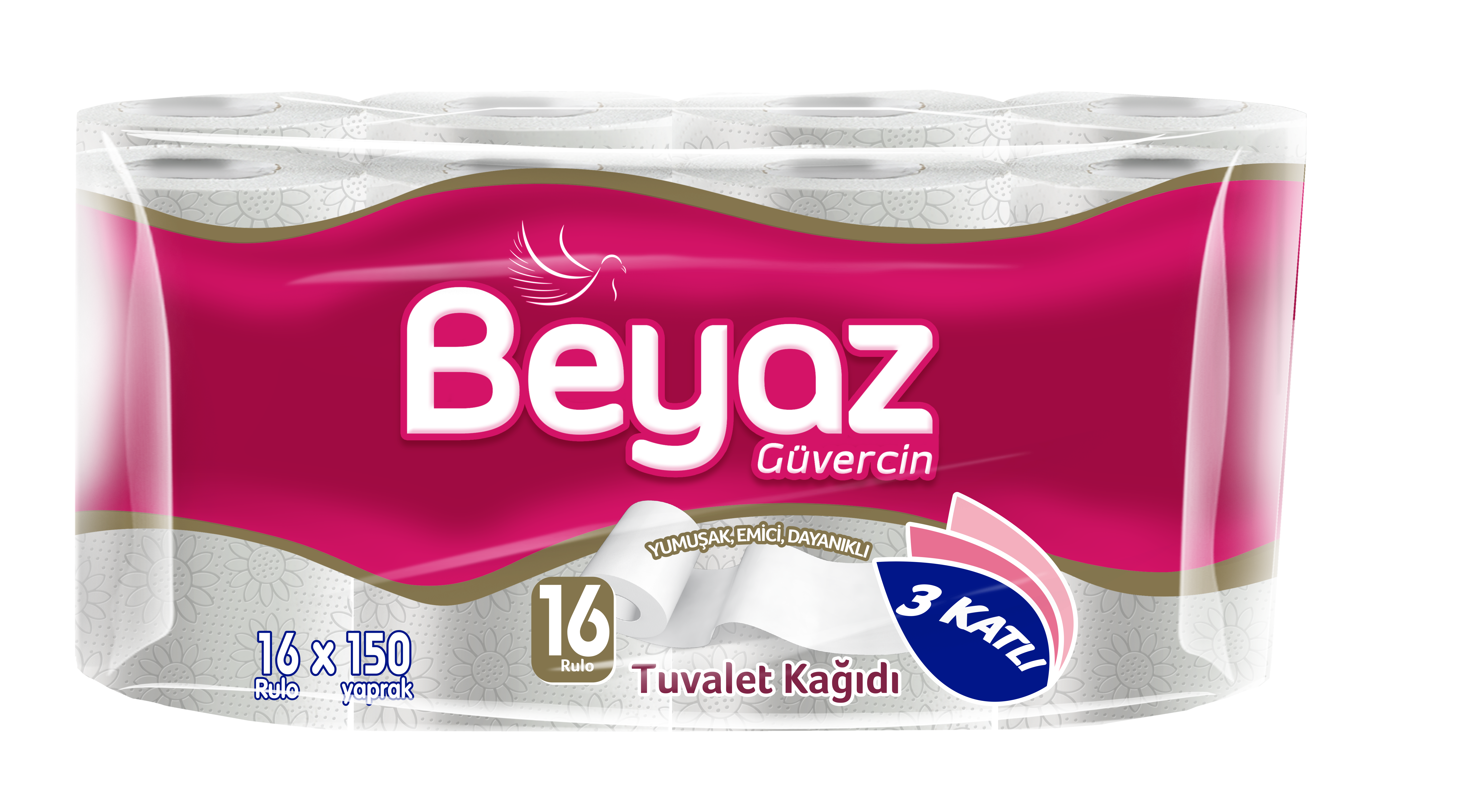 Beyaz Güvercin Tuvalet Kağıdı 16'lı