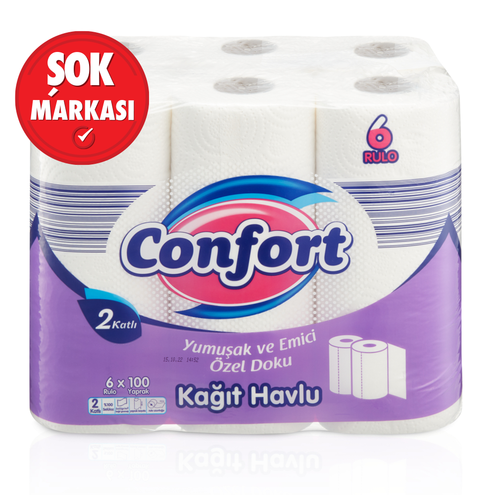 Confort Kağıt Havlu 6'lı