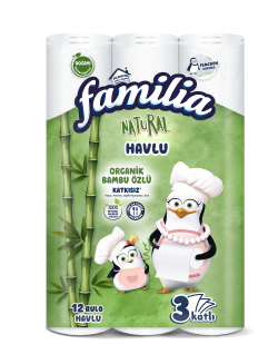 Familia Natural Havlu 12'li